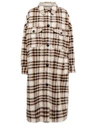 Isabel Marant - Fontizi Checked Wool-blend Coat - Lyst