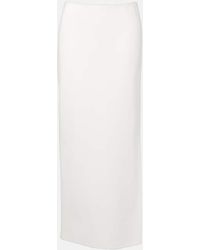 KHAITE - Lilth Crepe Jersey Pencil Skirt - Lyst
