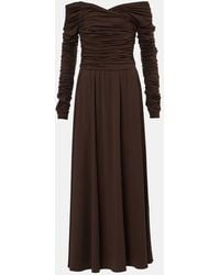 Altuzarra - Charlotte Off-Shoulder Jersey Maxi Dress - Lyst