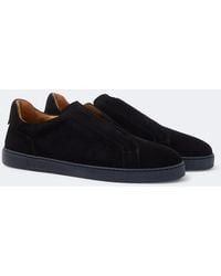 Magnanni - Kona Slip Suede Sneakers - Lyst