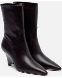 Le Monde Beryl - Leather Ankle Boots - Lyst