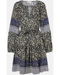 Ulla Johnson - Minikleid Abri Aus Einem Baumwollgemisch - Lyst