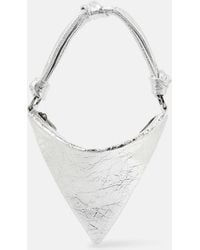 AMINA MUADDI - Cameron Mini Leather Shoulder Bag - Lyst