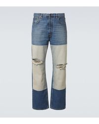 Maison Margiela - Distressed Straight Jeans - Lyst