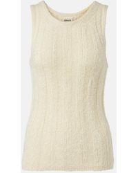 KHAITE - Lena Silk And Cashmere Tank Top - Lyst