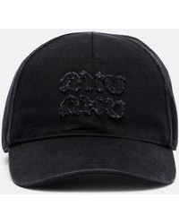 Miu Miu - Gorra De Denim Con Logo - Lyst