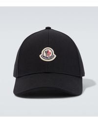Moncler - Baseballcap Aus Baumwoll-Twill - Lyst