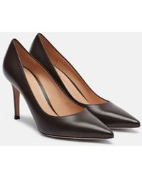 Gianvito Rossi - Gianvito 85 Leather Pumps - Lyst