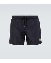 Moncler - Costume Da Bagno Con Logo - Lyst