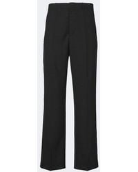 Maison Margiela - Wool Wide-Leg Pants - Lyst