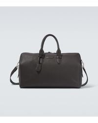 Brioni - Leather Duffel Bag - Lyst