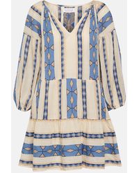 Velvet - Vestido Corto Kally De Algodon Estampado - Lyst