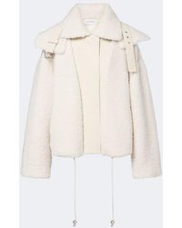 Sportmax - Teddy-Trimmed Jacket - Lyst