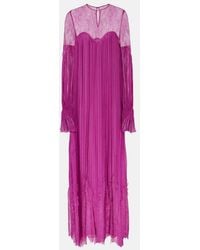 Costarellos - Renia Silk-Blend Lace Gown - Lyst