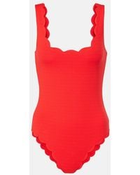 Marysia Swim - Scalloped Swimsuit - Lyst