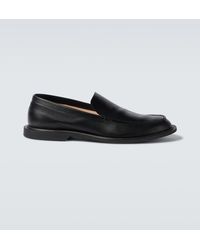 The Row - Nic Leather Loafers - Lyst
