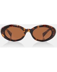 Miu Miu - Reverie Oval Sunglasses - Lyst
