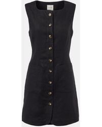 Posse - Emma Linen Minidress - Lyst