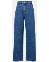 Rohe - High-Rise Wide-Leg Jeans - Lyst