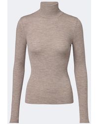 Max Mara - Ribbed-Knit Virgin Wool Sweater - Lyst