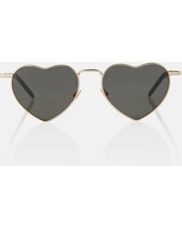 Saint Laurent - Sl 301 Loulou Heart-shaped Sunglasses - Lyst