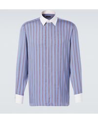 Tom Ford - Striped Silk Shirt - Lyst