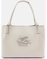 Etro - Libra Large Leather Tote Bag - Lyst