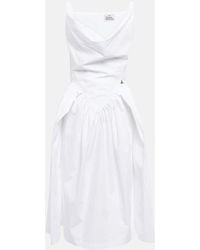 Vivienne Westwood - Kleid Sunday aus Baumwolle - Lyst
