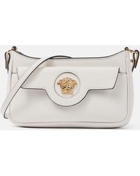 Versace - Medusa Small Leather Shoulder Bag - Lyst