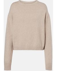 KHAITE - Milo Cashmere Sweater - Lyst