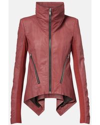 Rick Owens - Leather Jacket - Lyst