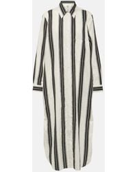 TOTEME - Striped Tunic Dress - Lyst