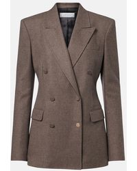 Gabriela Hearst - Gavin Double-Breasted Wool Blazer - Lyst