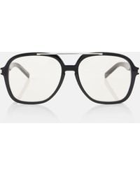 Saint Laurent - Sl 545 Square Glasses - Lyst
