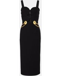 Rebecca Vallance - Chelsea Embellished Cutout Bustier Dress - Lyst