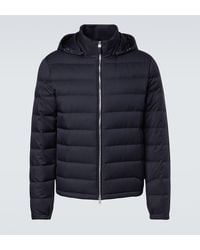 ZEGNA - Technical Twill Down Jacket - Lyst