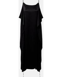 The Row - Kylo Ruffled Silk Maxi Dress - Lyst