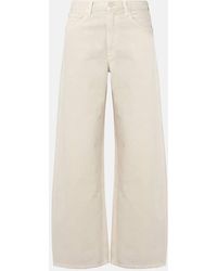 Agolde - Low Curve Mid-Rise Barrel-Leg Jeans - Lyst