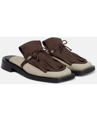 Gia Borghini - Gia/Rhw Rosie 40 Linen Slippers - Lyst