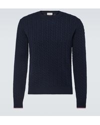 Moncler - Pullover in lana e cashmere - Lyst