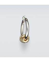 Spinelli Kilcollin - Nevine Max Sterling And 18Kt Single Hoop Earring - Lyst