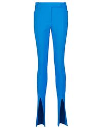 The Attico - Freja High-Rise Techno Crepe Pants - Lyst