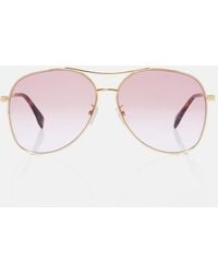 Fendi - Graphy Aviator Sunglasses - Lyst
