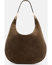 SAVETTE - Florence Medium Suede Shoulder Bag - Lyst