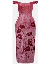 Markarian - Bustier-Kleid Amina Aus Lame - Lyst