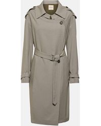 Tod's - Belted Trench Coat - Lyst