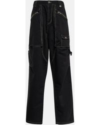 Isabel Marant - Paciane Wide-leg Cargo Jeans - Lyst