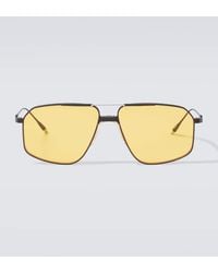Jacques Marie Mage - Gafas De Sol De Aviador Con Logo - Lyst