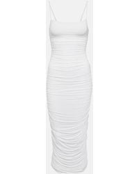 Wardrobe NYC - Ruched Jersey Slip Dress - Lyst