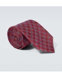 Canali - Krawatte Aus Seiden-Jacquard - Lyst